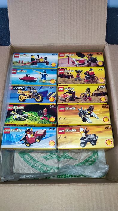LEGO MISB Shell 1998 Cała Kolekcja Zestaw Lata 90