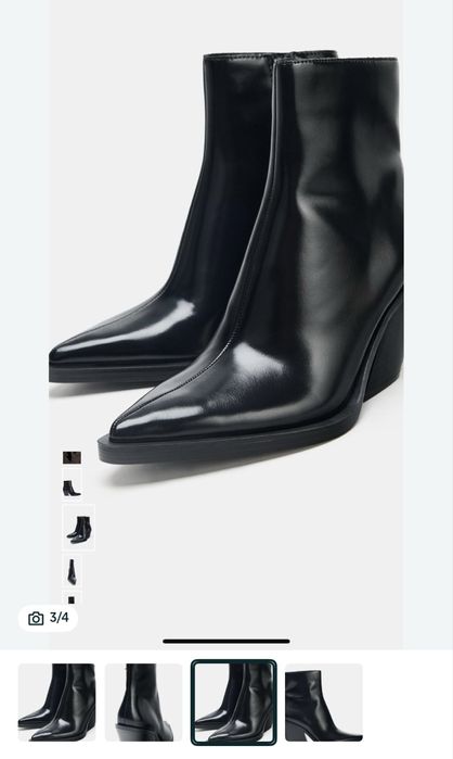 Козаки ковбойки Zara 36