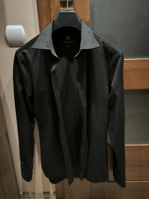 Koszula męska Pako Lorente czarna rozm. M