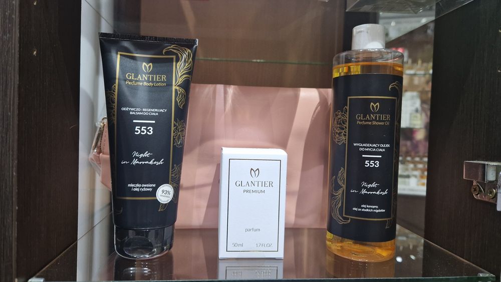 Zestaw Glantier z kosmetyczką