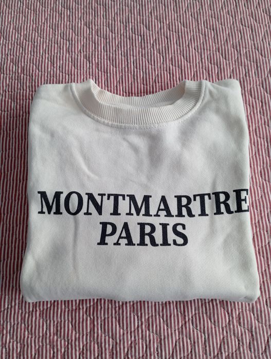 Camisola com letras zara