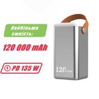 Мощный Повербанк 120000 mAh 100W для НОУТБУКА Зарядная станция 444 Wh