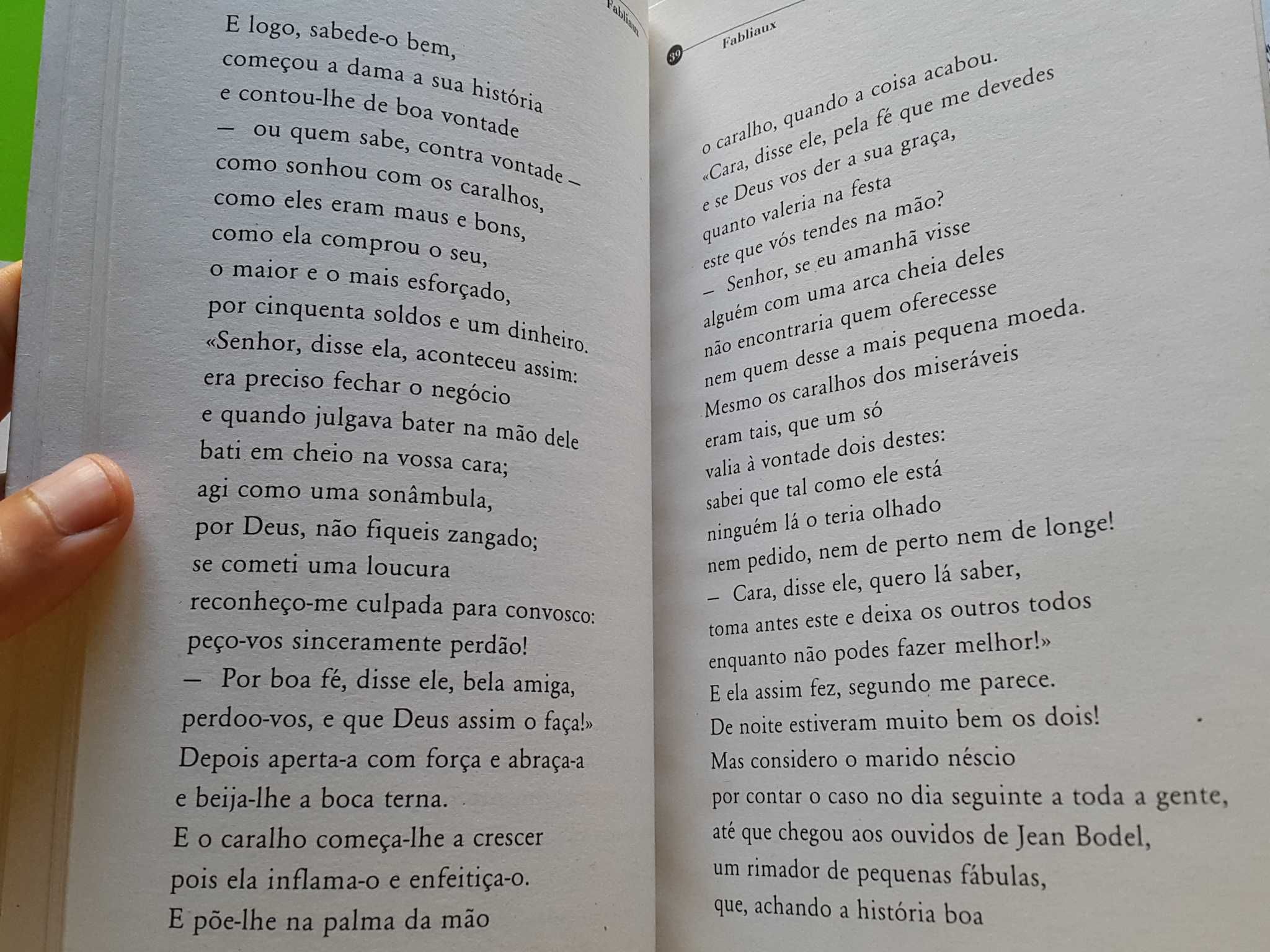 Fabliaux - Erótica Medieval Francesa