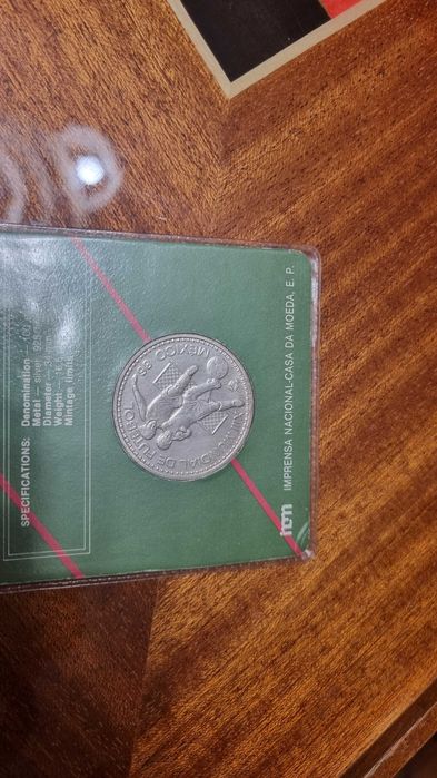 Moeda em Prata de Coleção