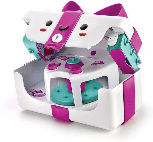 Brinquedo Guarda-jóias Wizies. Cria colares, pulseiras e anéis.