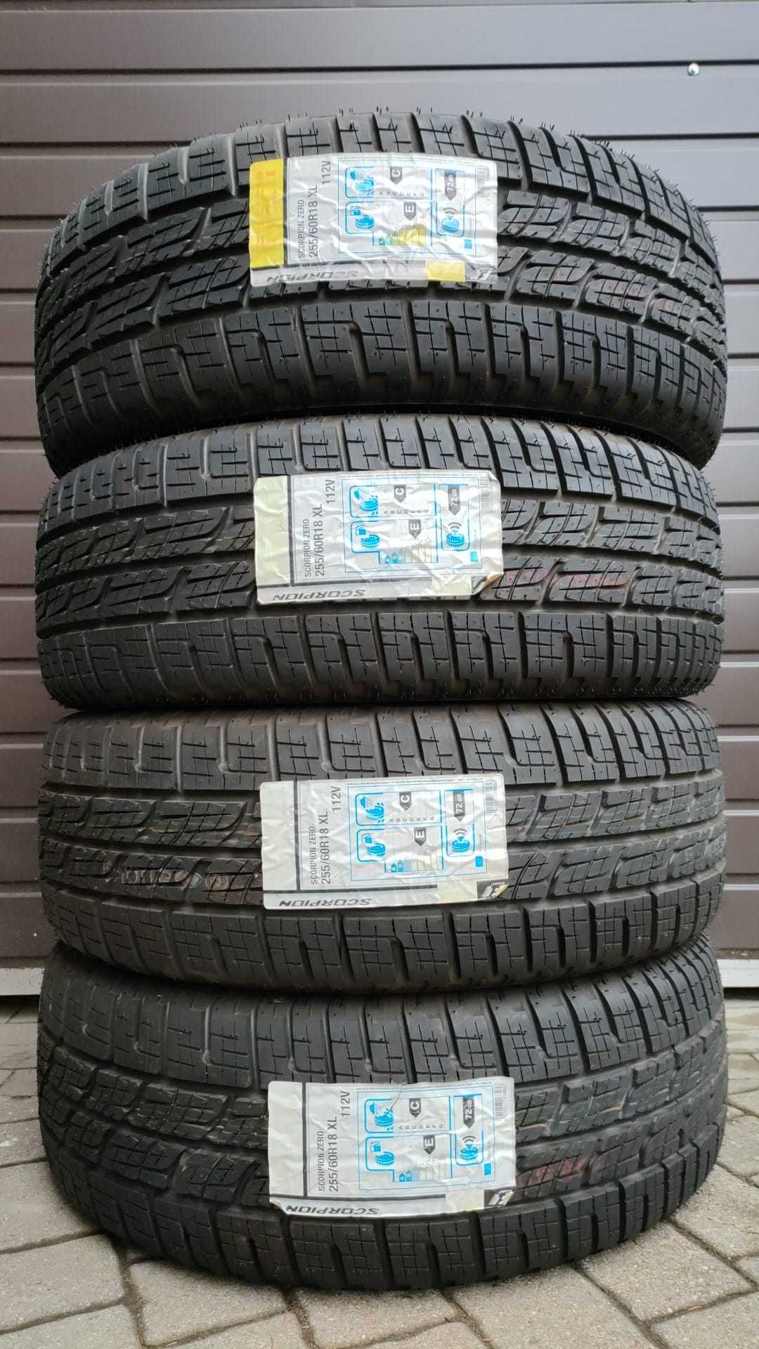 4 sztuki opony letnie 255/60/18 112V XL Pirelli Nowe Demo (OL6/O)