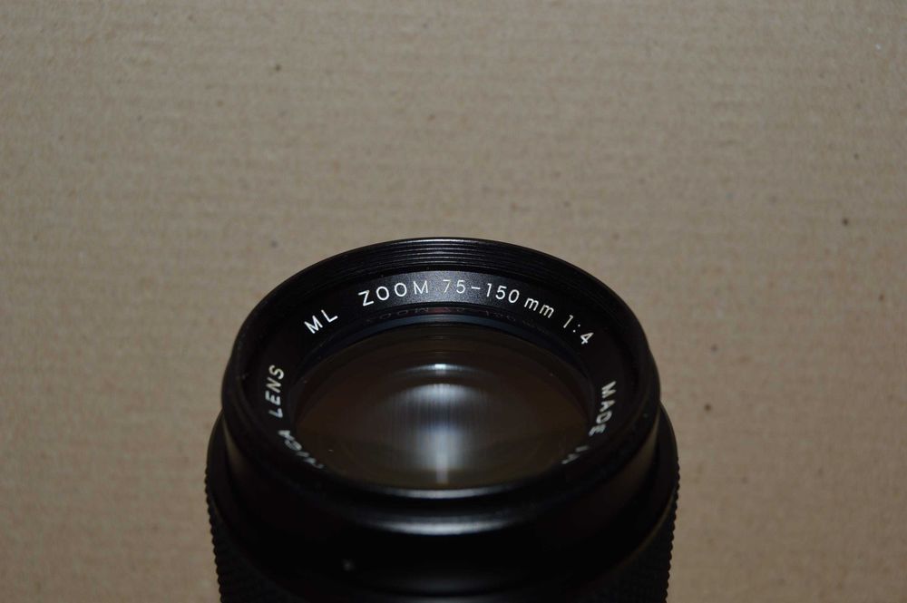 Об'єктив Yashica ML75-150 F4.0 Auto Mamiya Sekor SX 55mm f1.8