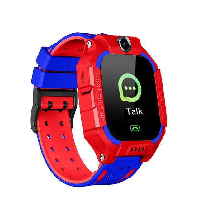 Smartwatch Dziecięcy z GPS i Trybem Edukacyjnym Czerwony