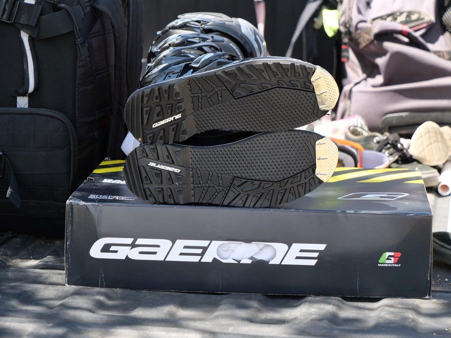 Мотоботы GAERNE SG-12 ENDURO BLACK ЛУЧШИЕ Мото боты для ЭНДУРО Ботинки