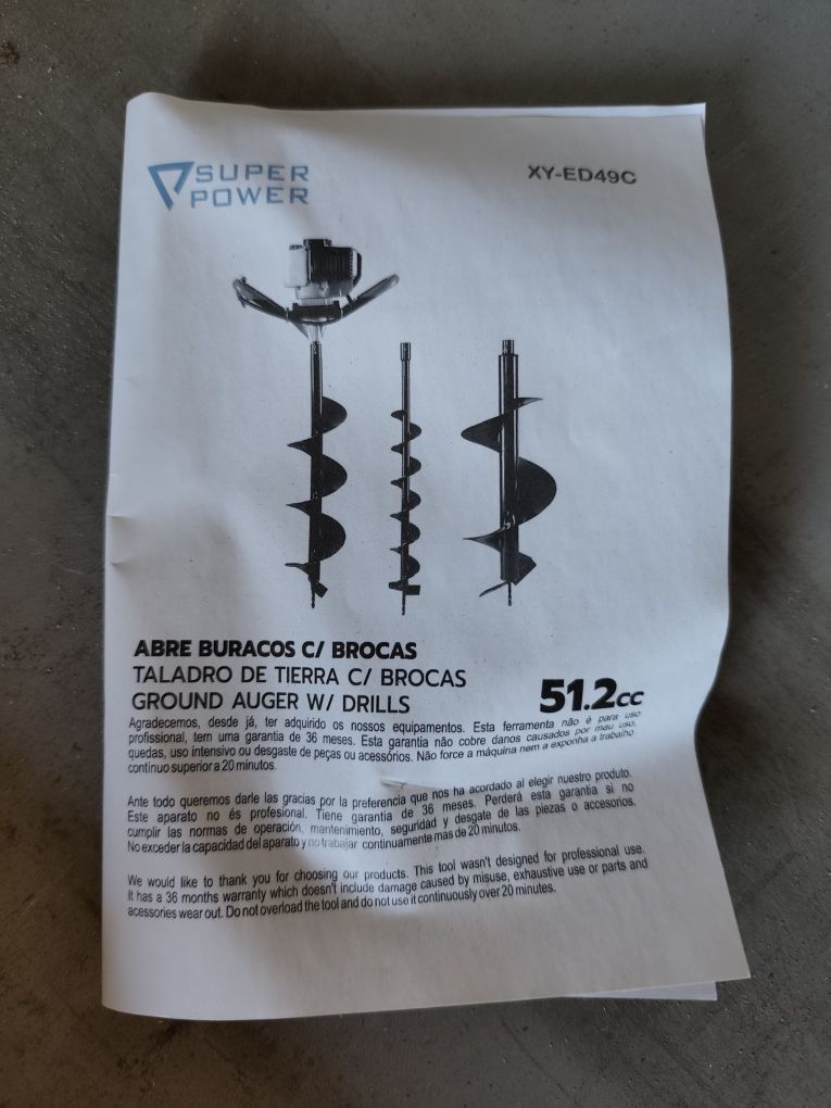 Abre buracos nova