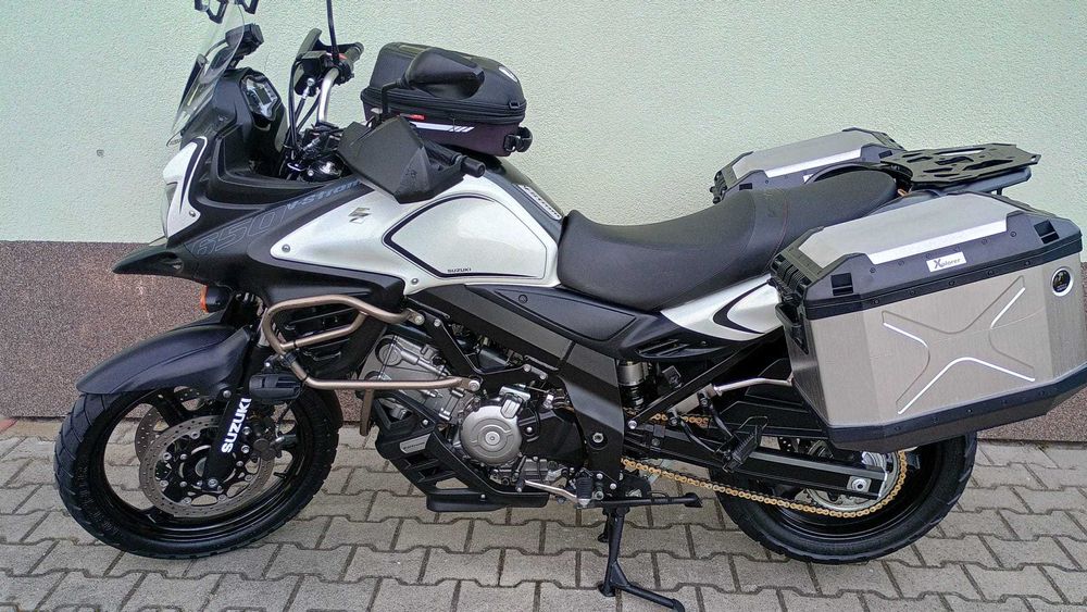 SUZUKI DL 650 r.2012 + KUFRY versys mt07 tracer mt09