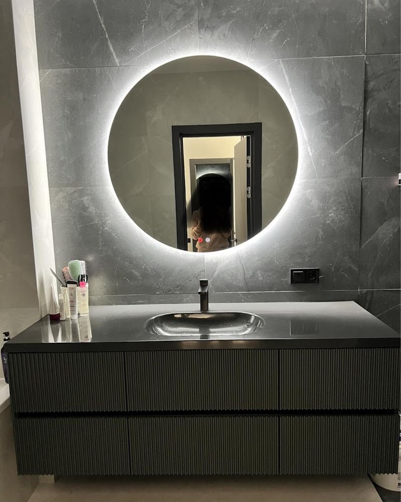 Зеркало круглое из пинтерест в ванную коридор гостинную ГАРАНТИЯ