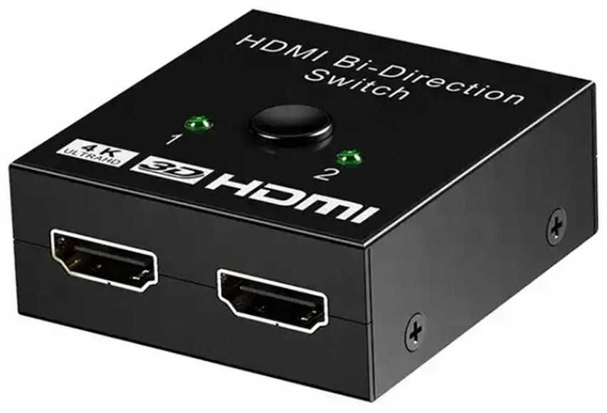 Rozdzielacz sygnału na 2 HDMI Splitter 4K Full HD 3D * Video- Play