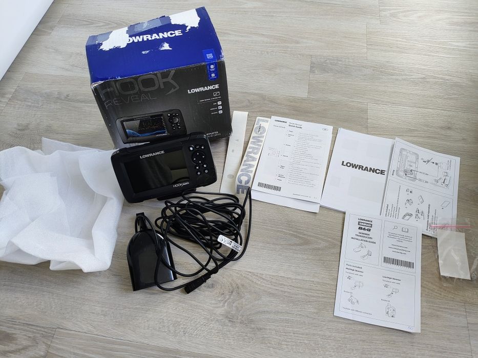 Echosonda LOWRANCE HOOK Reveal 5 50/200 HDI praktycznie nowa