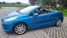 Peugeot 207 CC Kabriolet 2007 rok, 1.6 benzyna, klimatyzacja dwustrefowa
