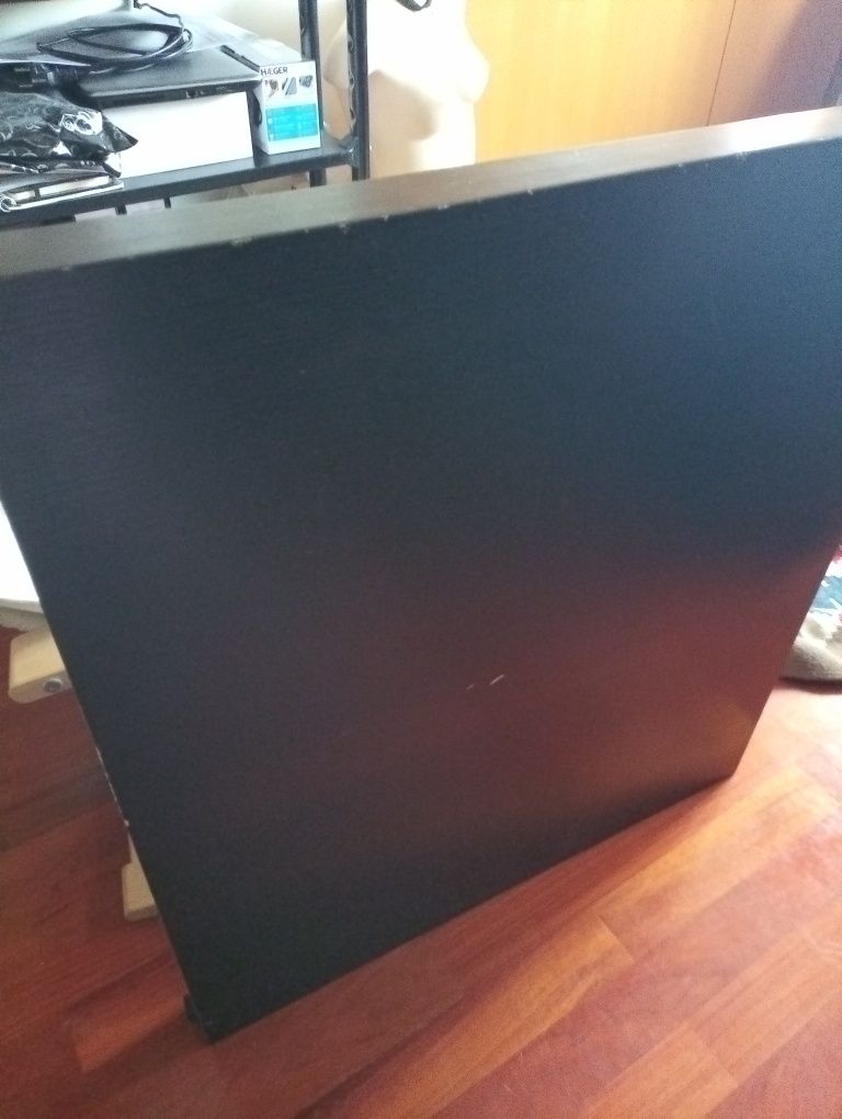 Secretária IKEA Kallax preto (somente a secretária)