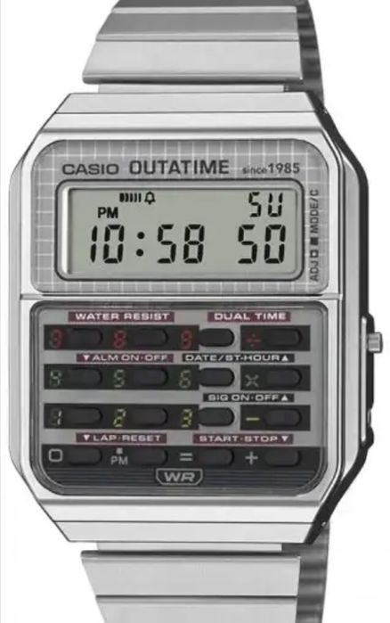 Casio CA-500WEBF-1AER limitowana edycja 40 lat Powrotu do przyszłości