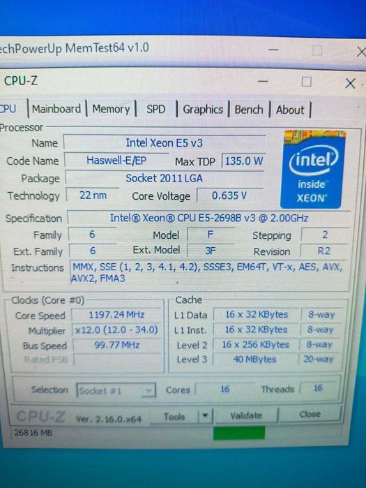 Сервер на процесcорі Intel Xeon E5-2698B