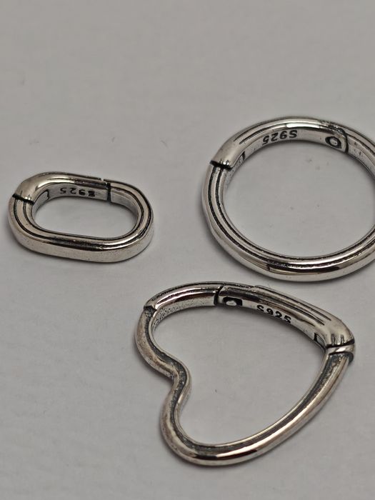 Komplet zawieszek i ogniwek do bransoletki S925 ALE