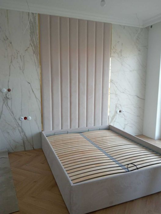 Łóżko tapicerowane pod zabudowę