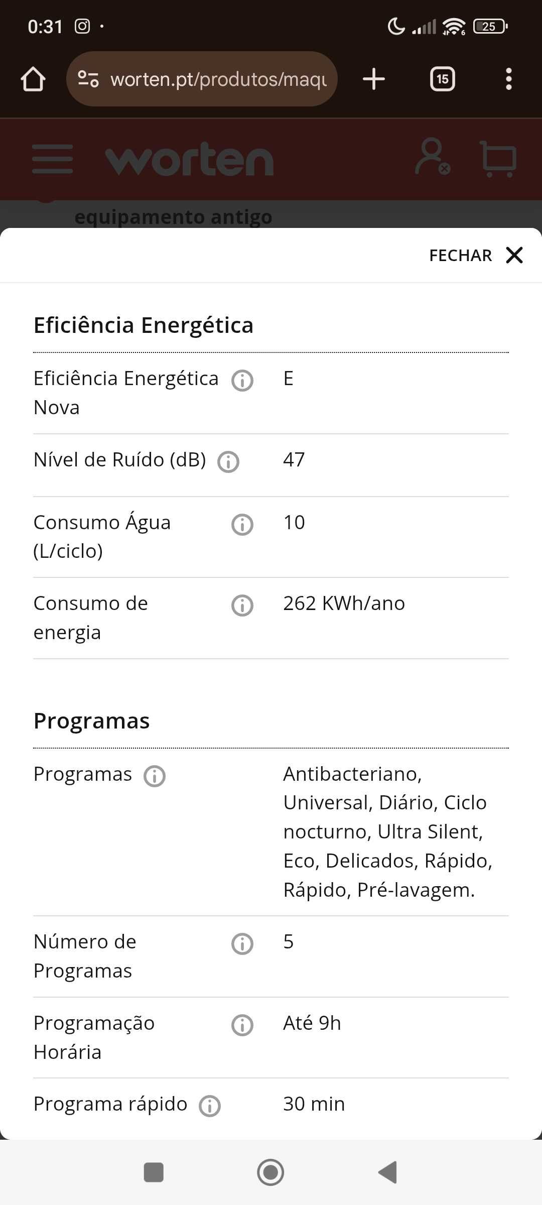 Máquina de Lavar Louça encastrável CANDY CDI 2LS36/T