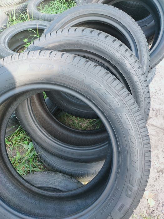 215/60R17 Dunlop SP Winter Sport 3D 2011r 7mm