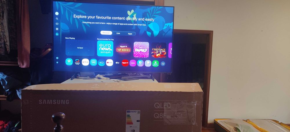 Samsung TV Q8 50!