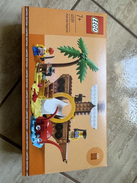 Lego 40589 - plac zabaw ze statkiem pirackim