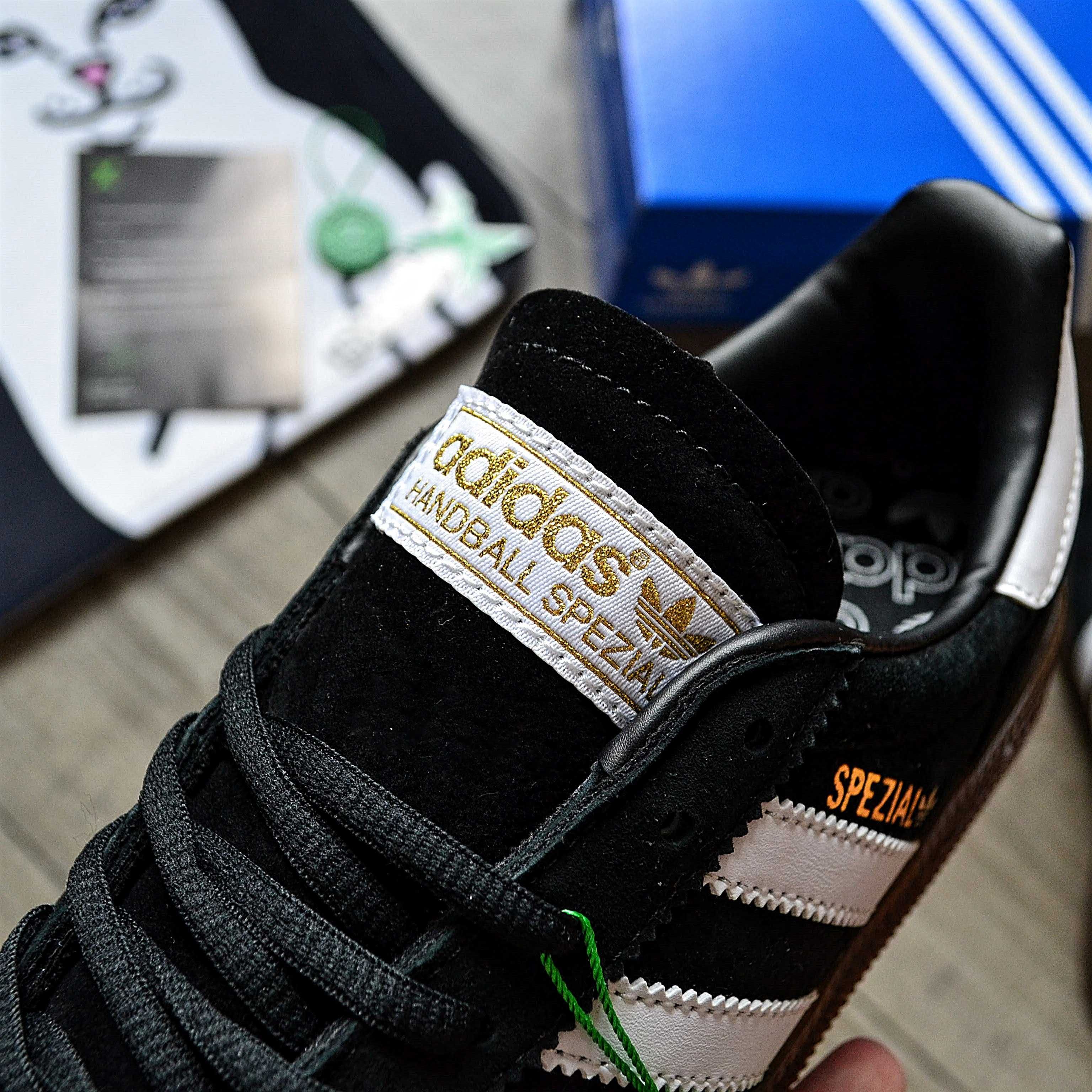 Чоловічі кросівки Adidas Handball Spezial 'Black Gum' Розміри 40-45