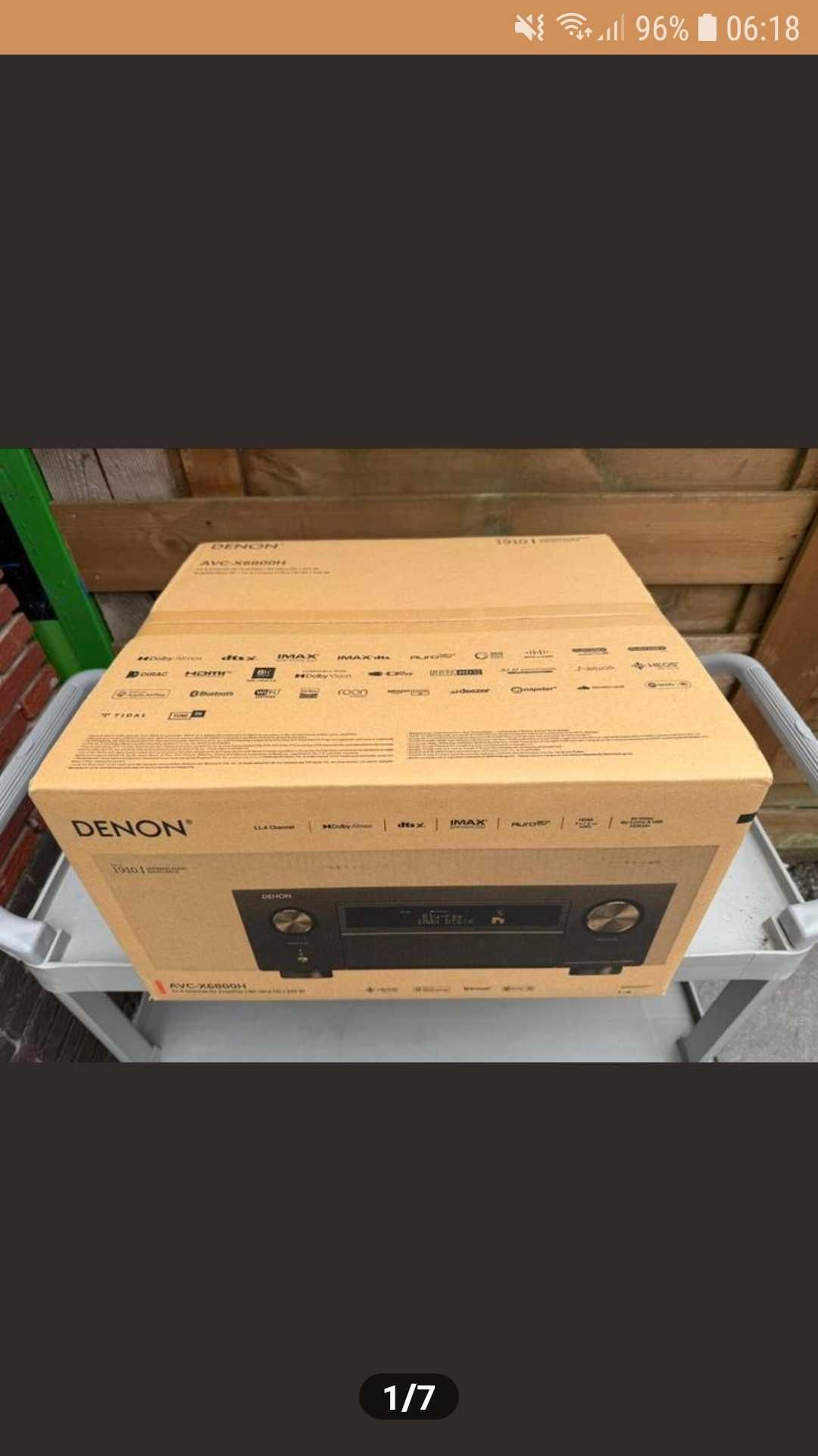 nowy denon avc x6800 wzmacniacz avc-x6800h