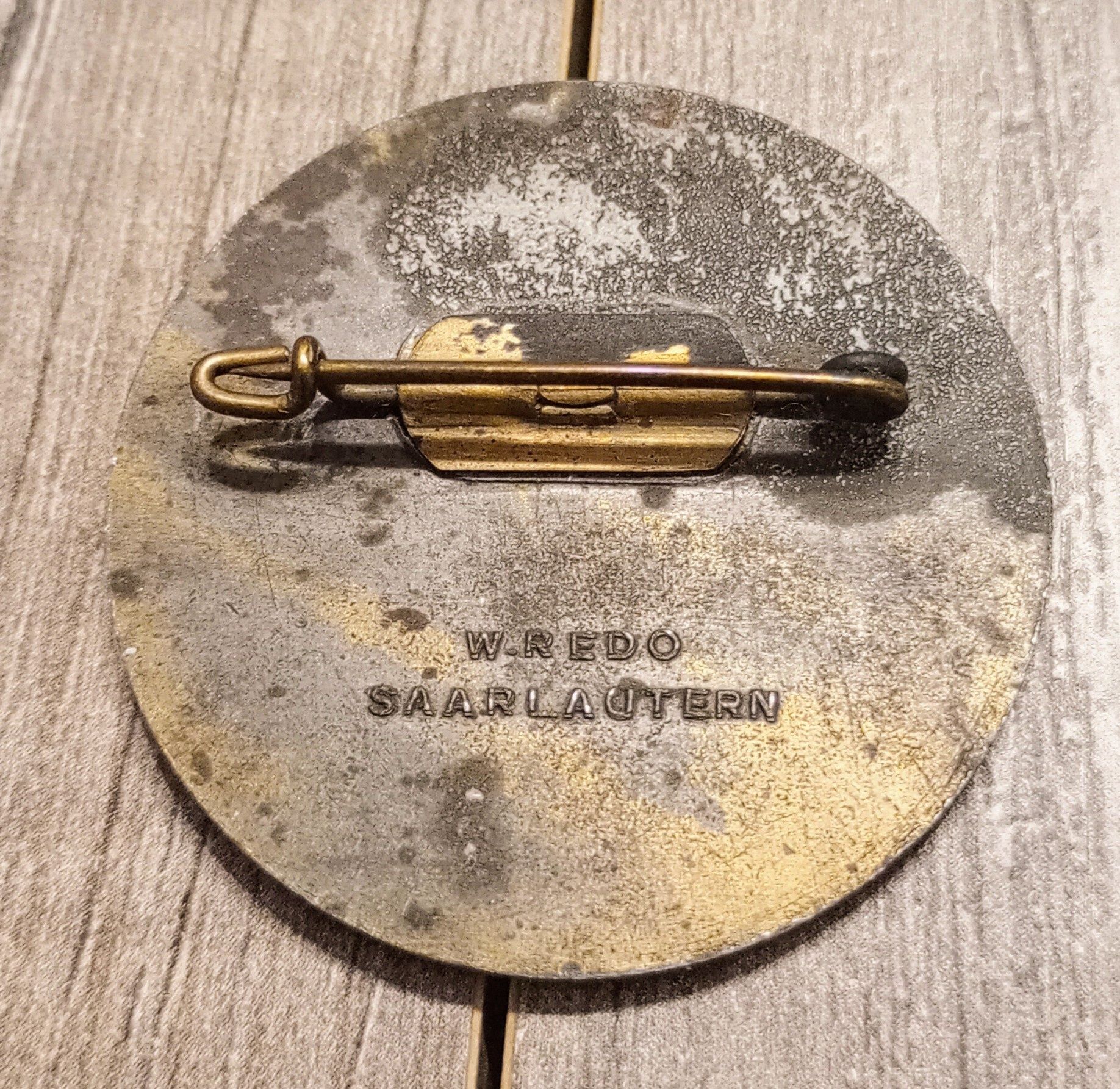 Militaria III Reich Pin do Congresso do partido NSDAP