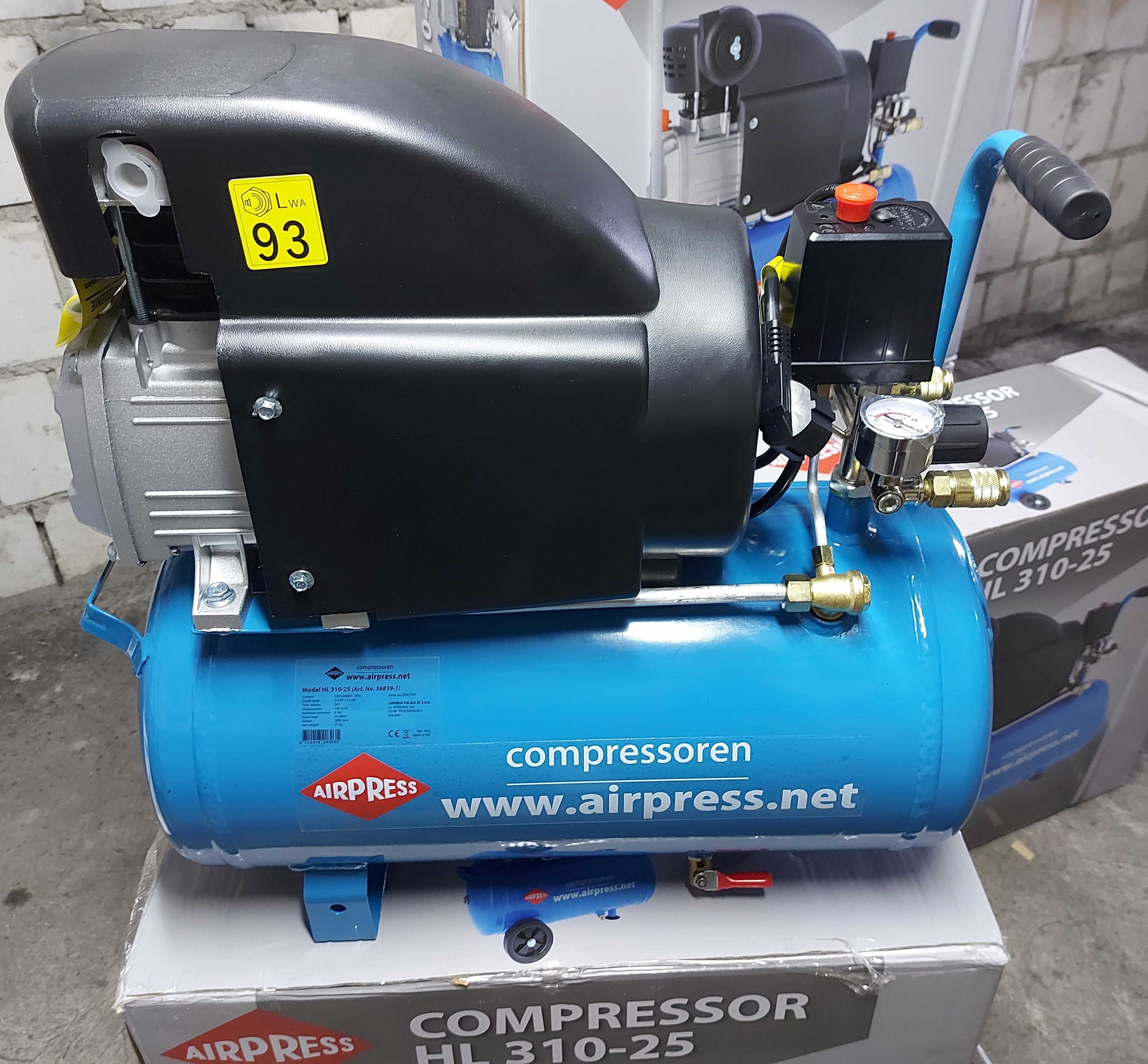 Sprężarka tłokowa olejowa Airpress HL310-25 kompresor