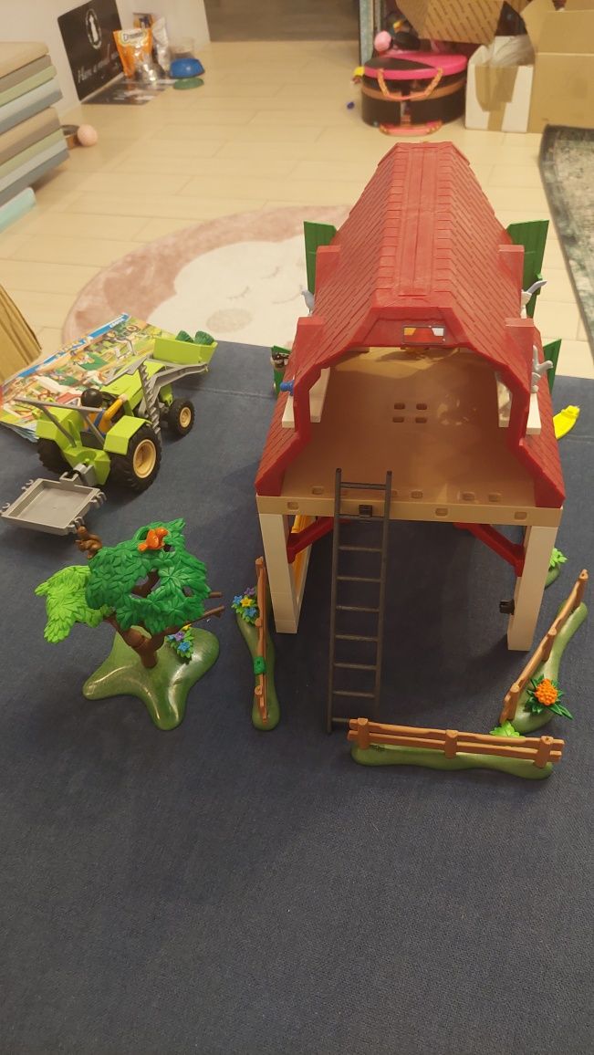 Playmobil farma z traktorem