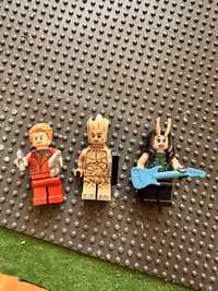 LEGO trzy figurki GOTG