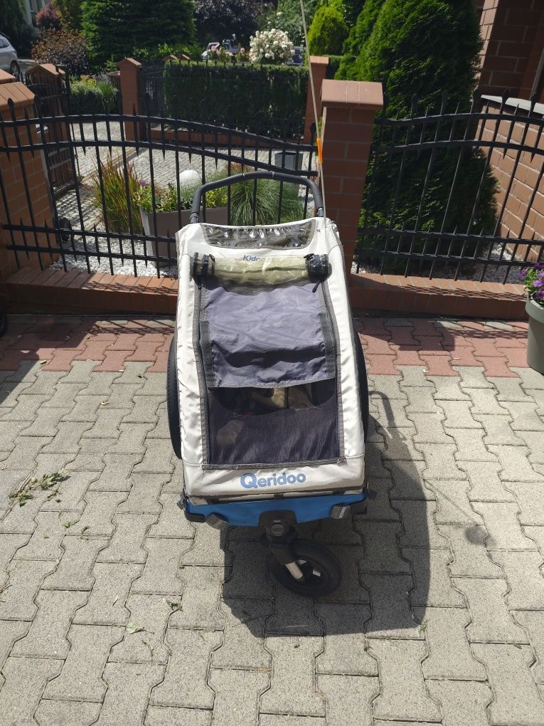 Przyczepka rowerowa wózek kidgoo1
