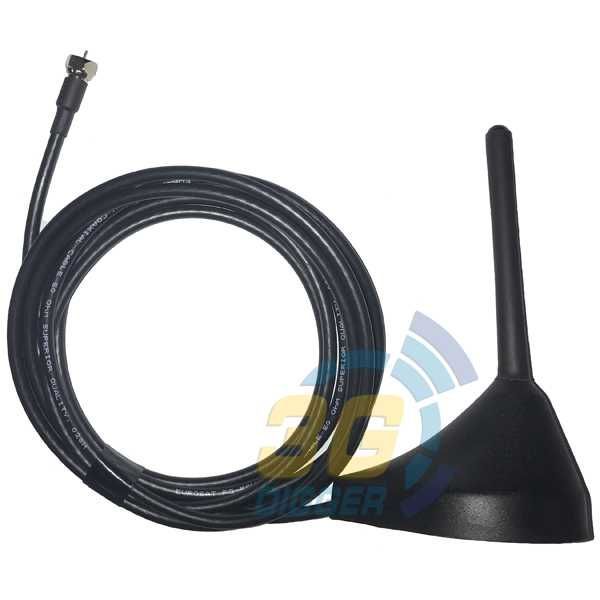 Автомобільна антена 3G/4G UMTS/LTE 1700-2600 МГц з посиленням 6 дБ