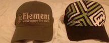Bonés Billabong e Element