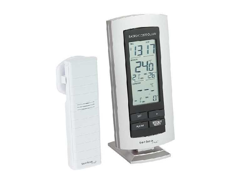 Метеостанція Technoline WS 9140 класична  срібляста, 7,3x2,5x15,8 см