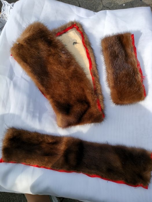 Futro Kołnierz i rękawy