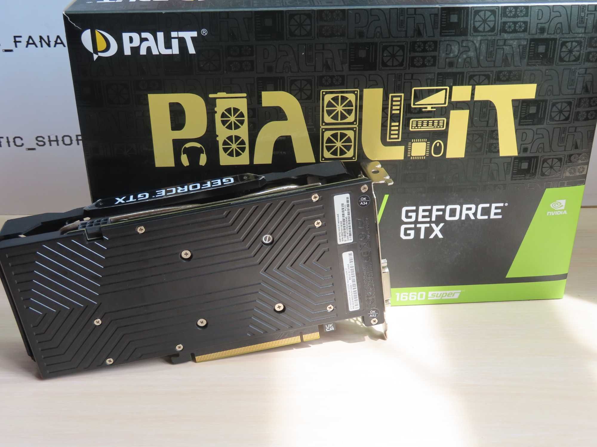 Гарантія/Відеокарта Palit GTX 1660 Super 6GB GP/PC_fanatics_shop