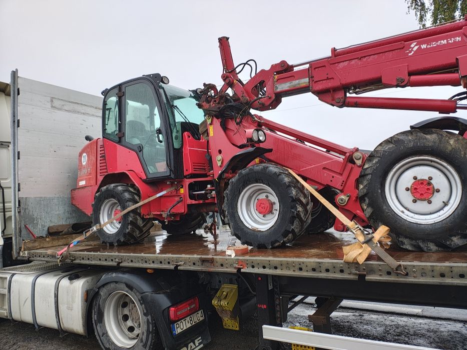 Weidemann 3070 lpt teleskopowa miniładowarka