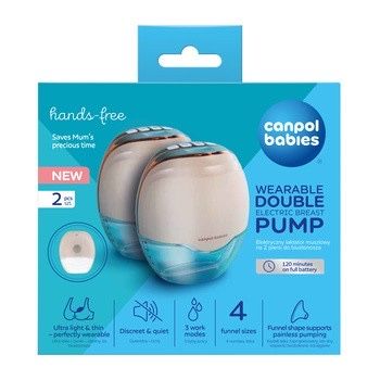 Laktatory Canpol Babies Hands-Free 2 sztuki o