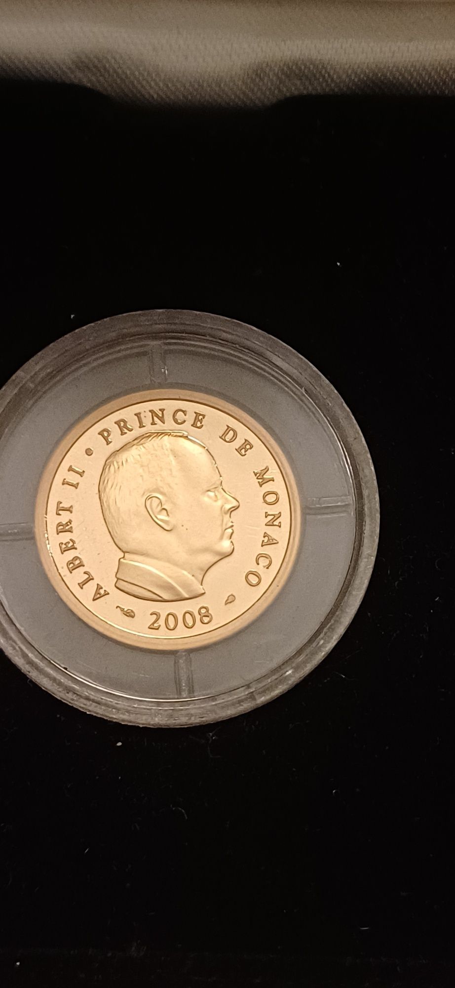 Moeda Ouro Monaco 2008