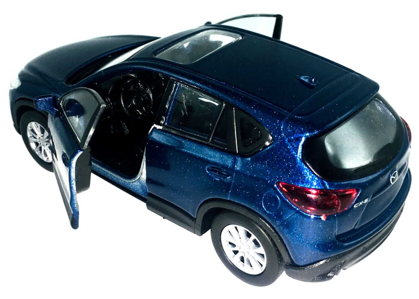 Mazda CX-5 model metal WELLY 1:34 niebieski