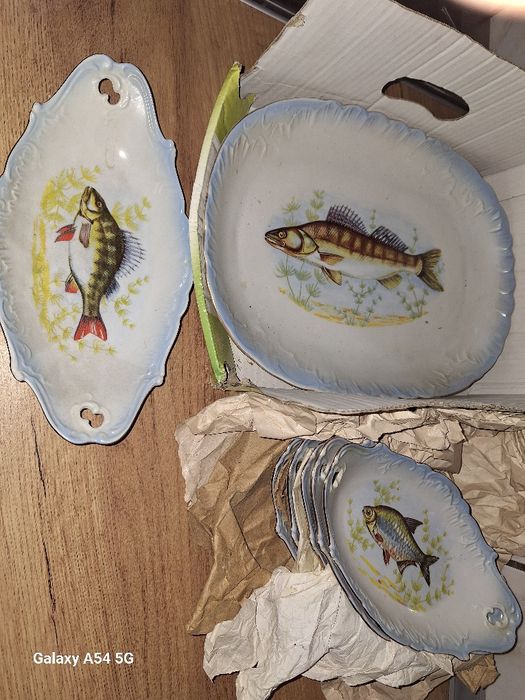 Półmisek,  patera do potraw porcelana Ćmielów