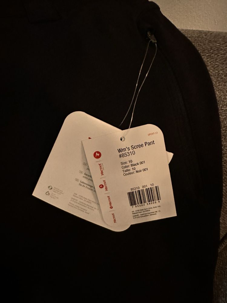 Nowe spodnie Marmot Wm’s Scree Pant – Softshell, Rozmiar 10 (M/L)