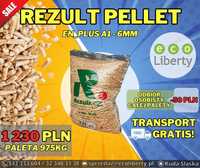 Pellet Drzewny REZULT / Iglasty Pelet ENplus A1 6mm / Dostawa GRATIS!