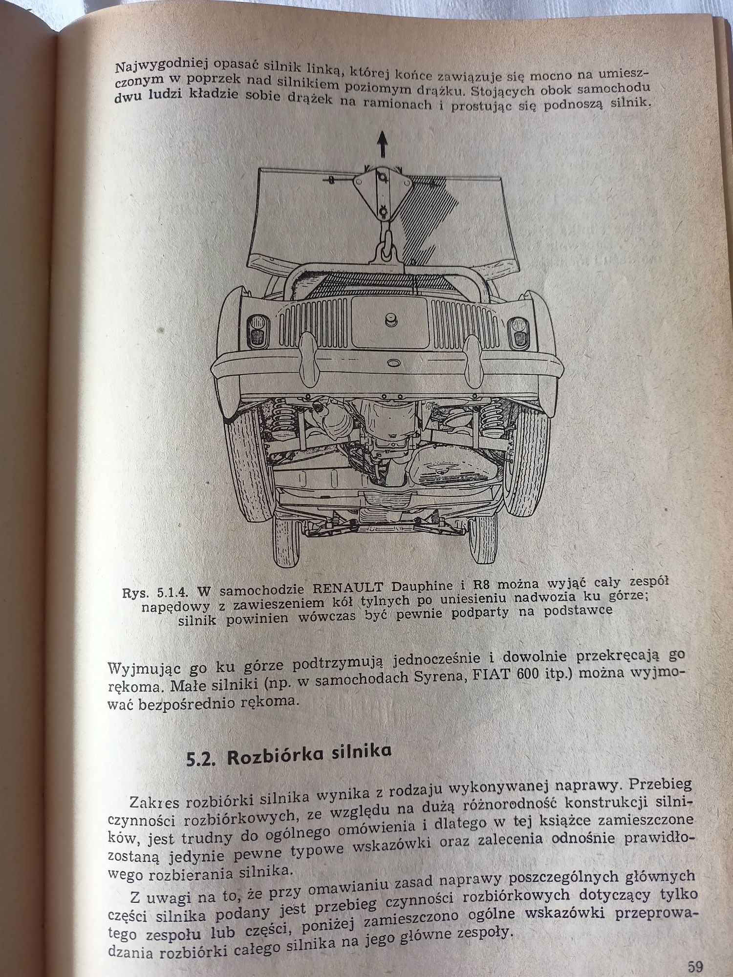 Naprawa samochodów osobowych - 1971