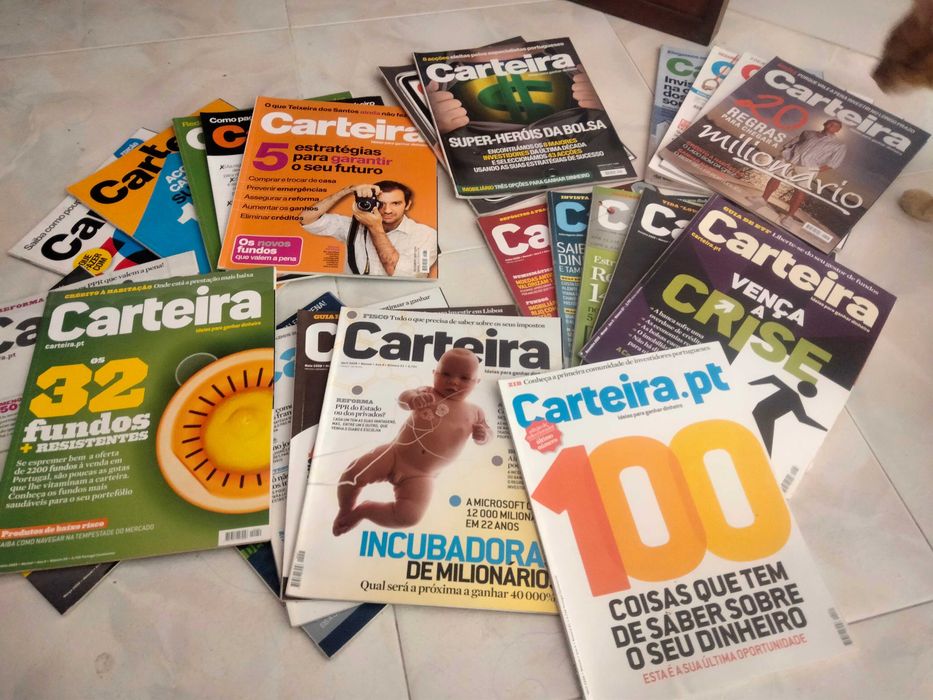 24 revistas 'Carteira' entre 2006 e 2009