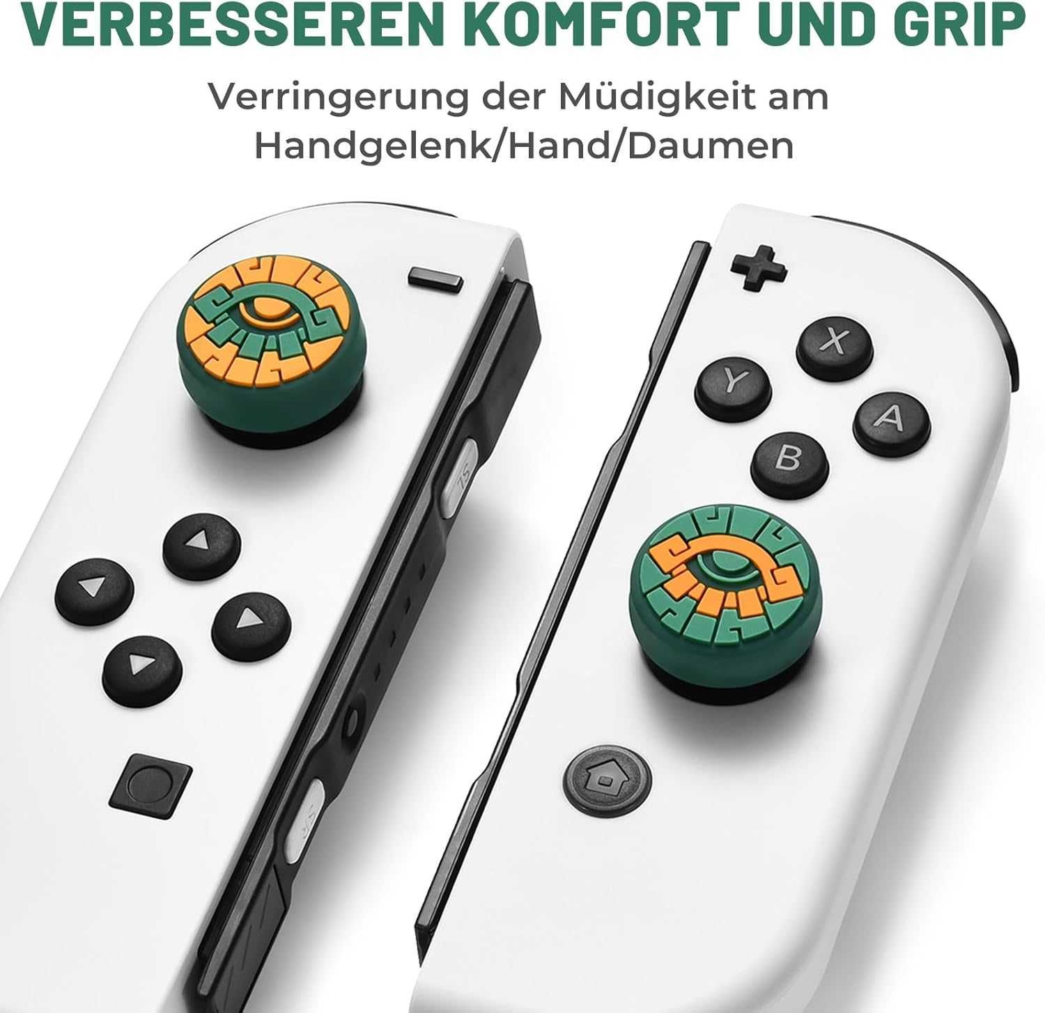 PALPOW Nakładki gumki na joystick pad Nintendo Switch OLED Lite 4szt